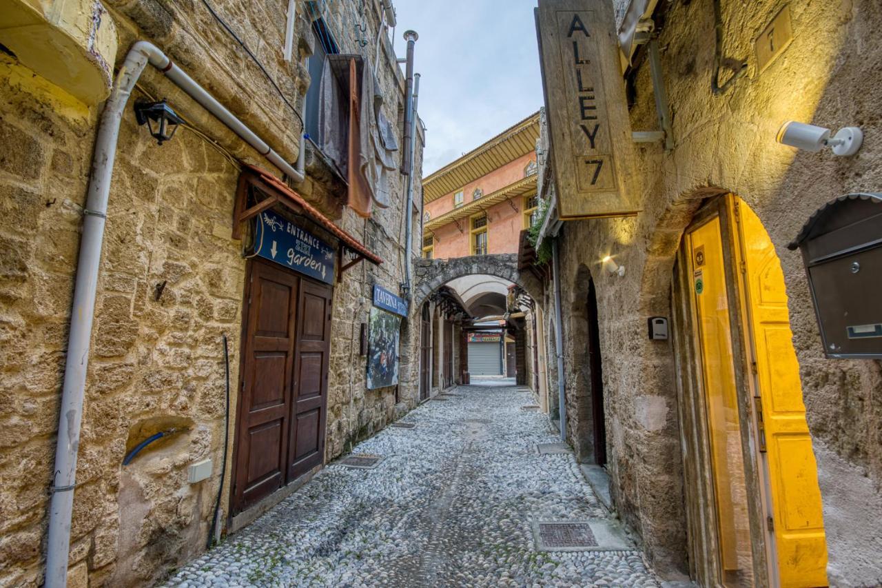 Alley 7, Old Town Rhodes City Exteriér fotografie